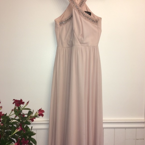 Blush Pink Beaded Maxi Dress from LULUS - Picture 7 of 14